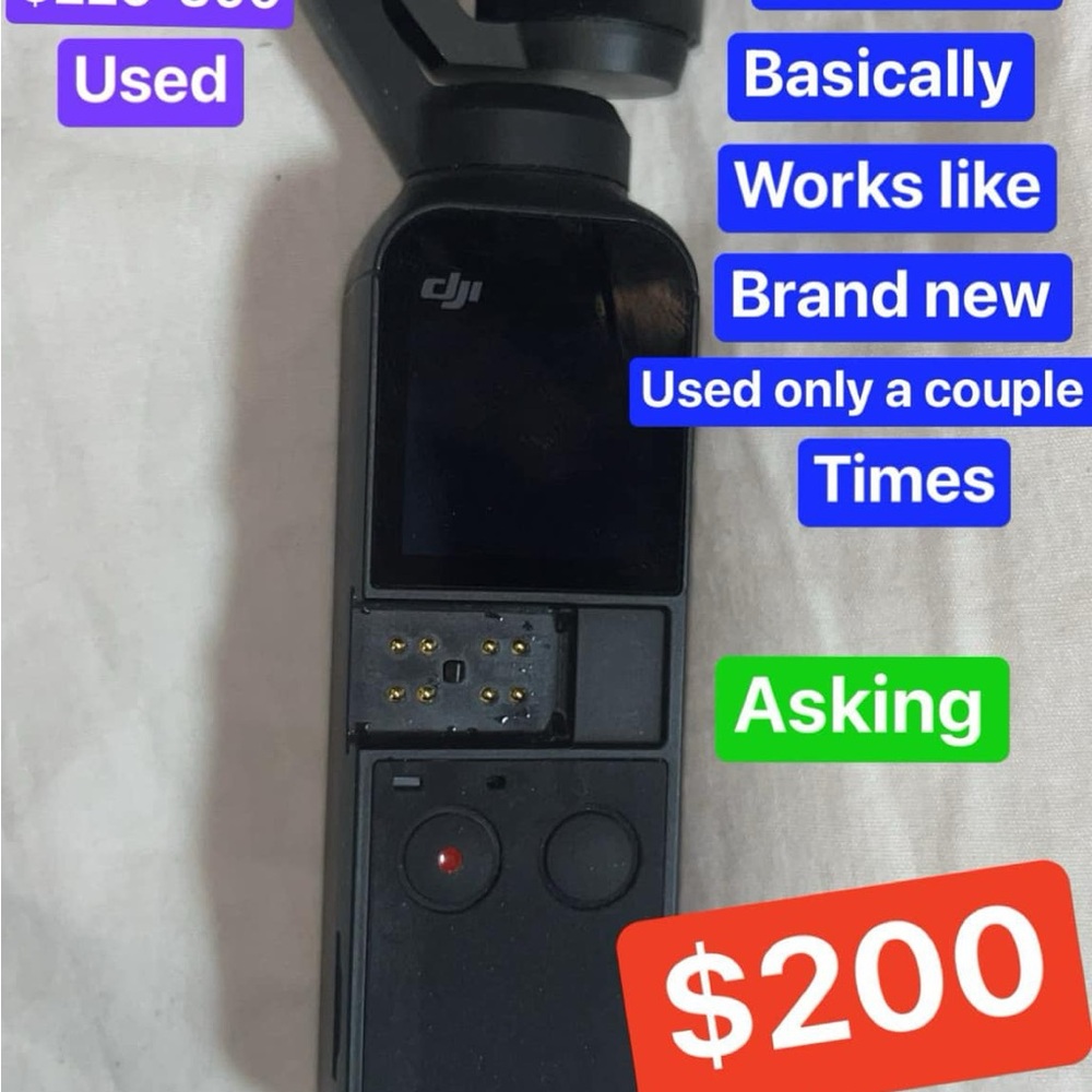 DJI Black Handheld Camera